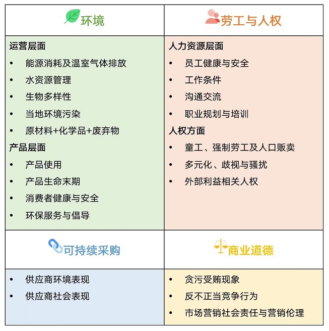【圖5】EcoVadis評(píng)估涵蓋的4大主題、21個(gè)問(wèn)題（標(biāo)準(zhǔn)）.jpg